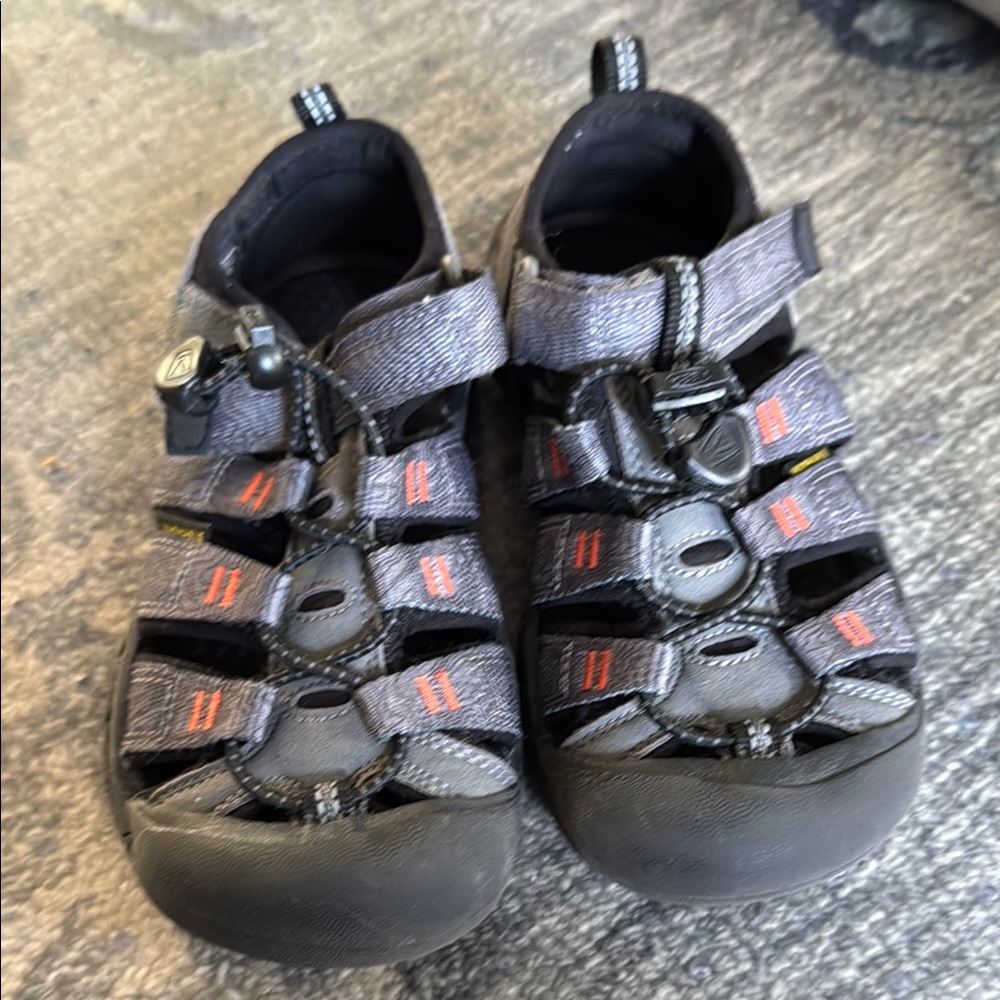 Euc grey keen sandals